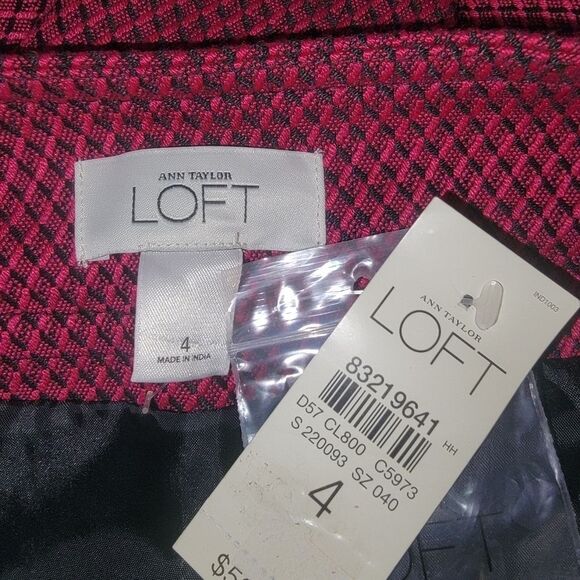 Ann Taylor LOFT Nwt straight mini skirt size 4 - Picture 7 of 8